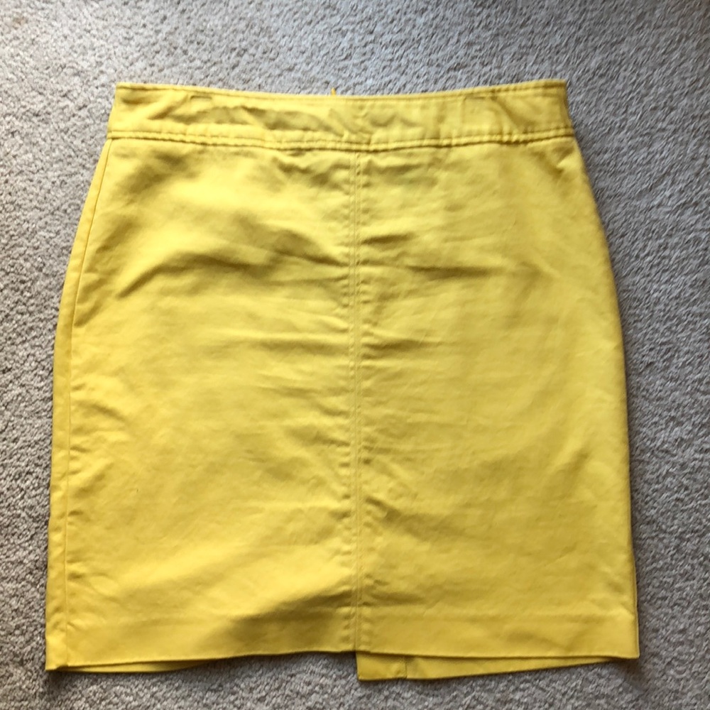 Yellow skirt